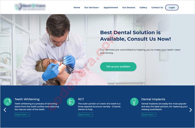 top dental website designing company, best dental website development company in Delhi NCR, India