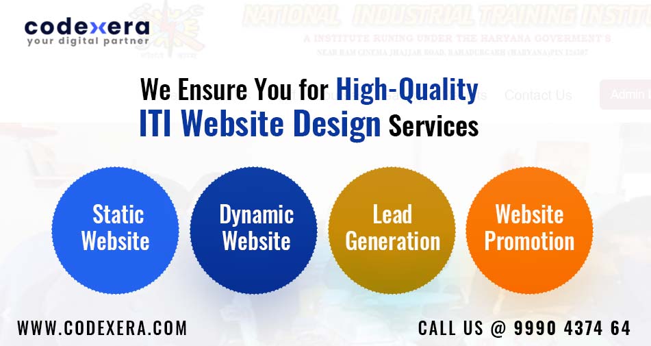 ITI Website Design / Development Companies in Delhi, India