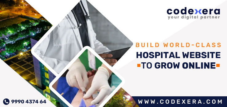 Top Hospital Website Designing Company in Delhi, India 2025, Hospital Website Cost